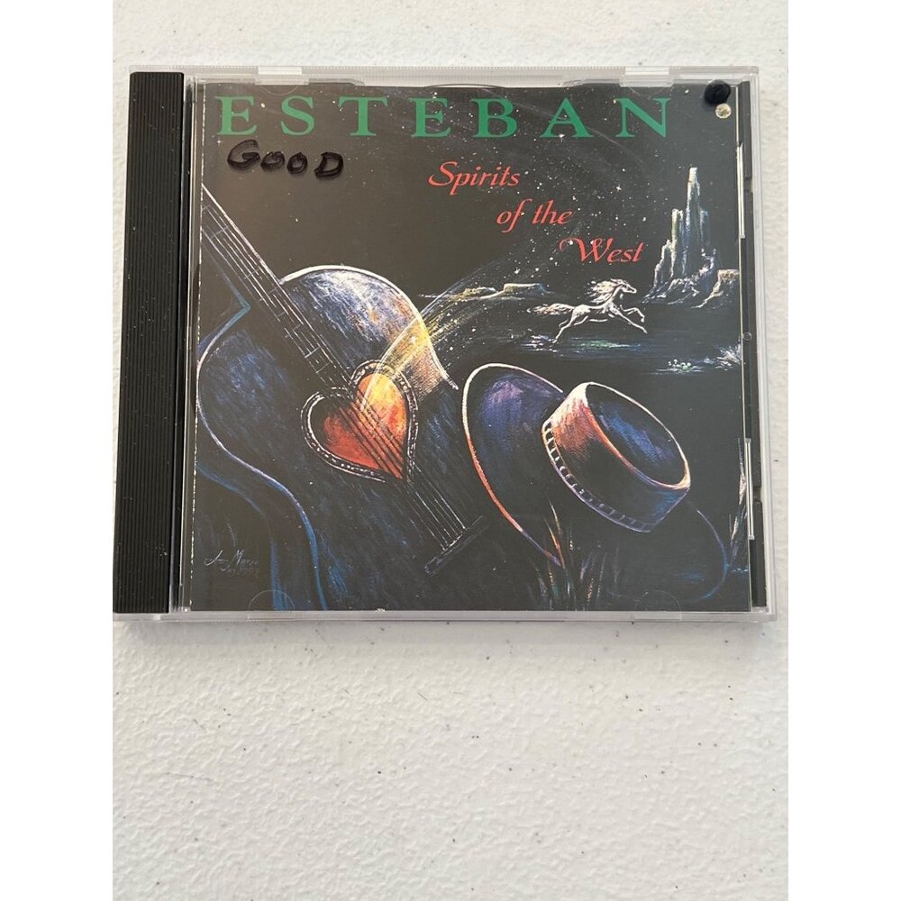 Esteban Spirits Of The West CD 1993 Daystar Productions DSP-0006 Pre-Owned